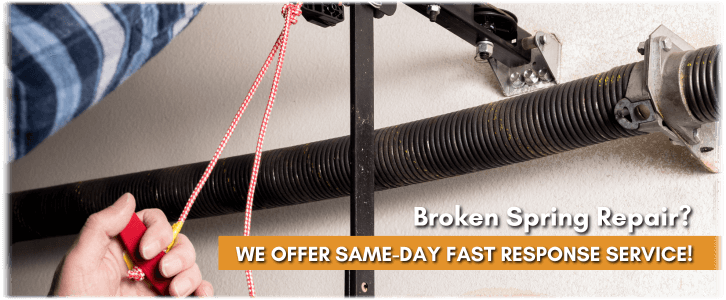 Broken Garage Door Spring White Plains NY